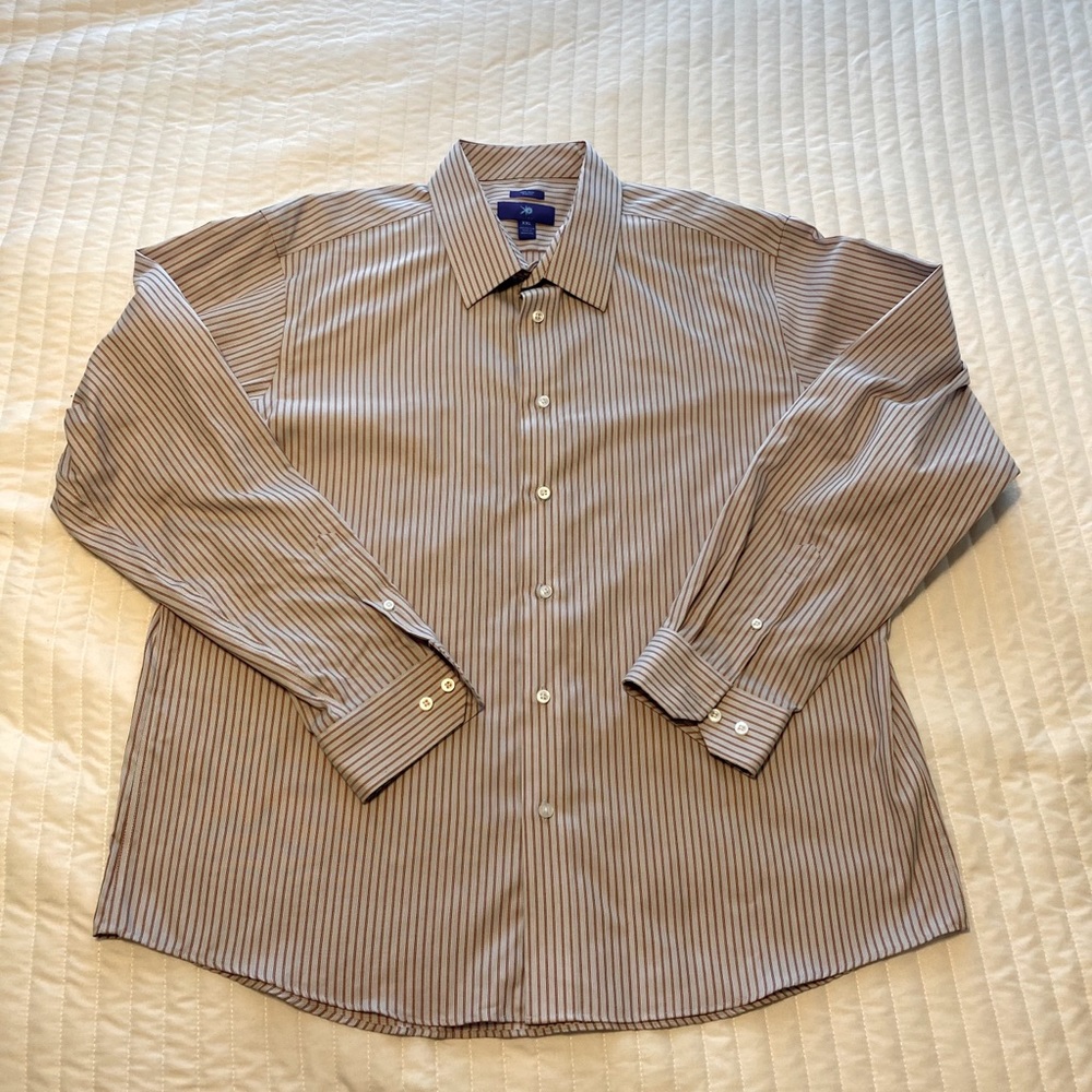 No iron men’s dress shirt